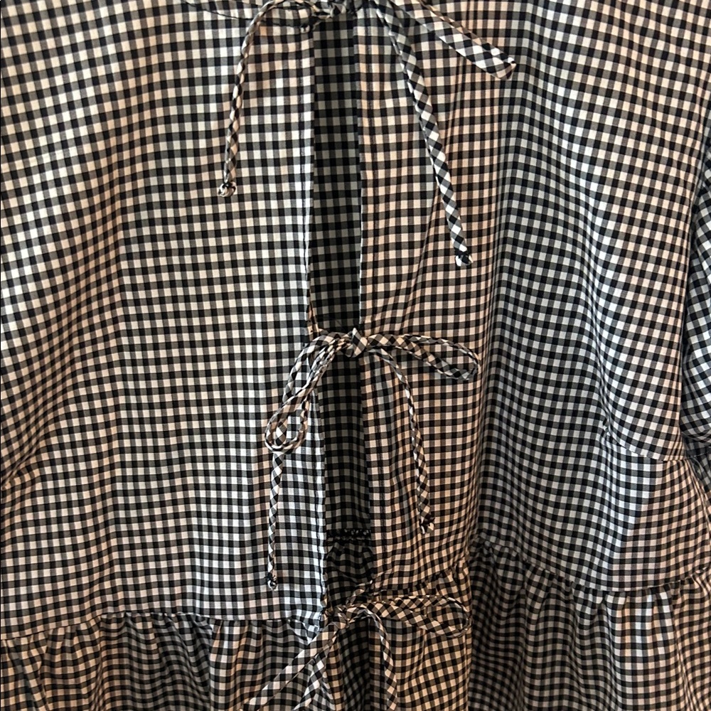 Wild Fable Black and White Checkered Top - Picture 3 of 5